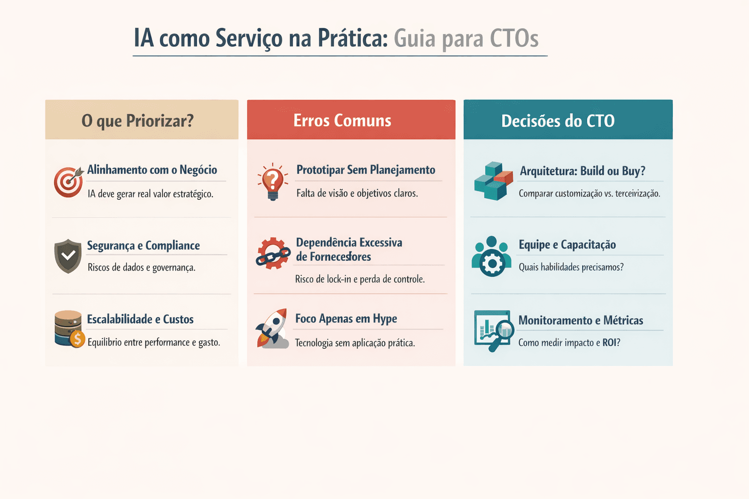 IA as a Service na prática: guia para CTOs