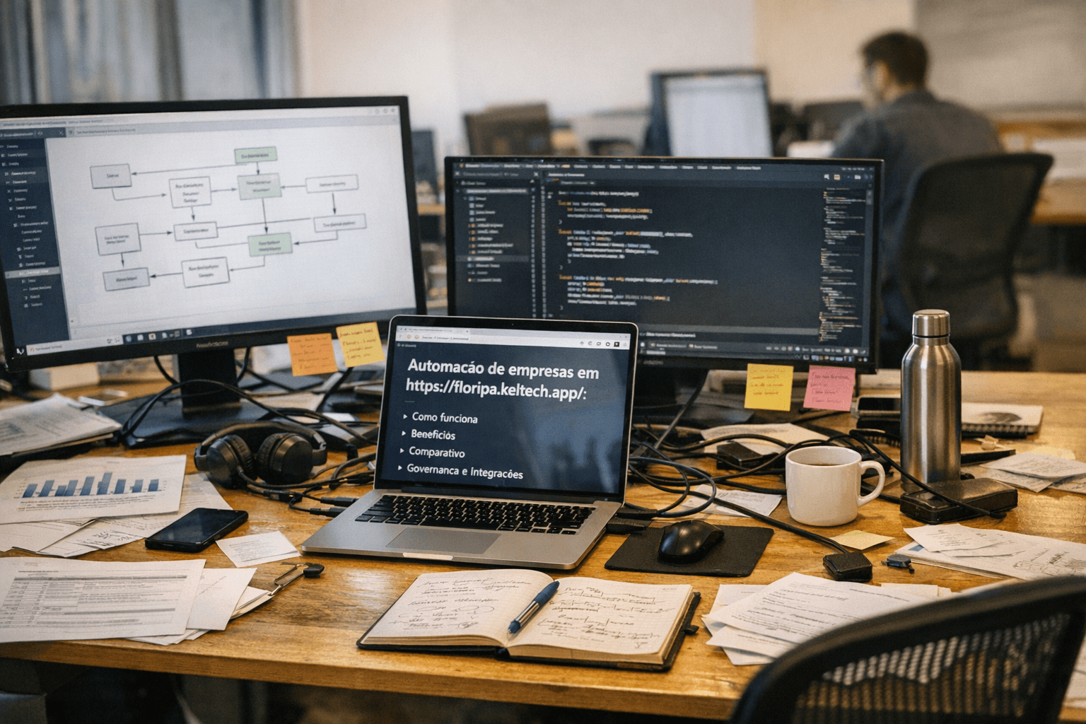 Automacao de empresas: guia técnico B2B