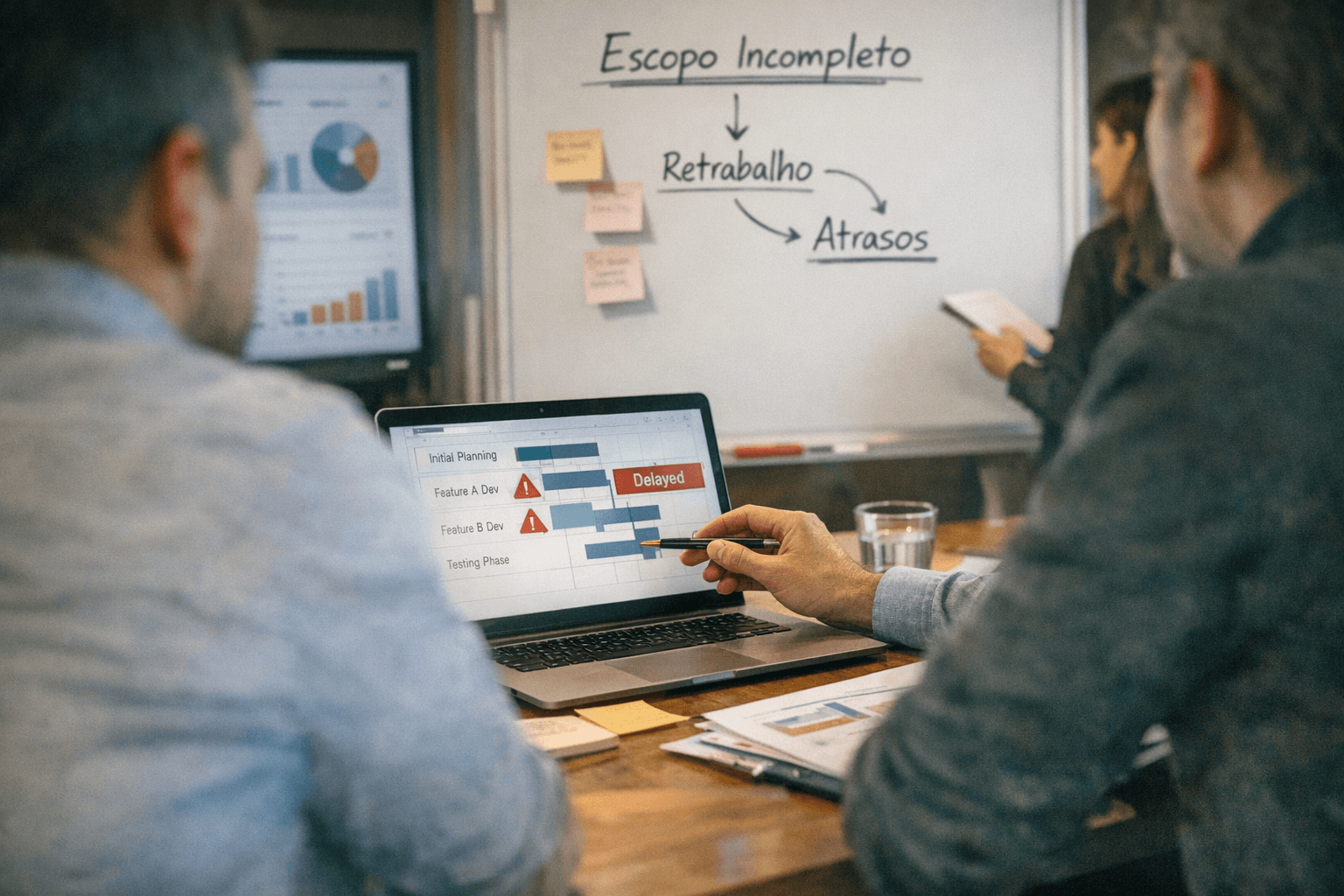 Escopo mal definido: maior risco em software